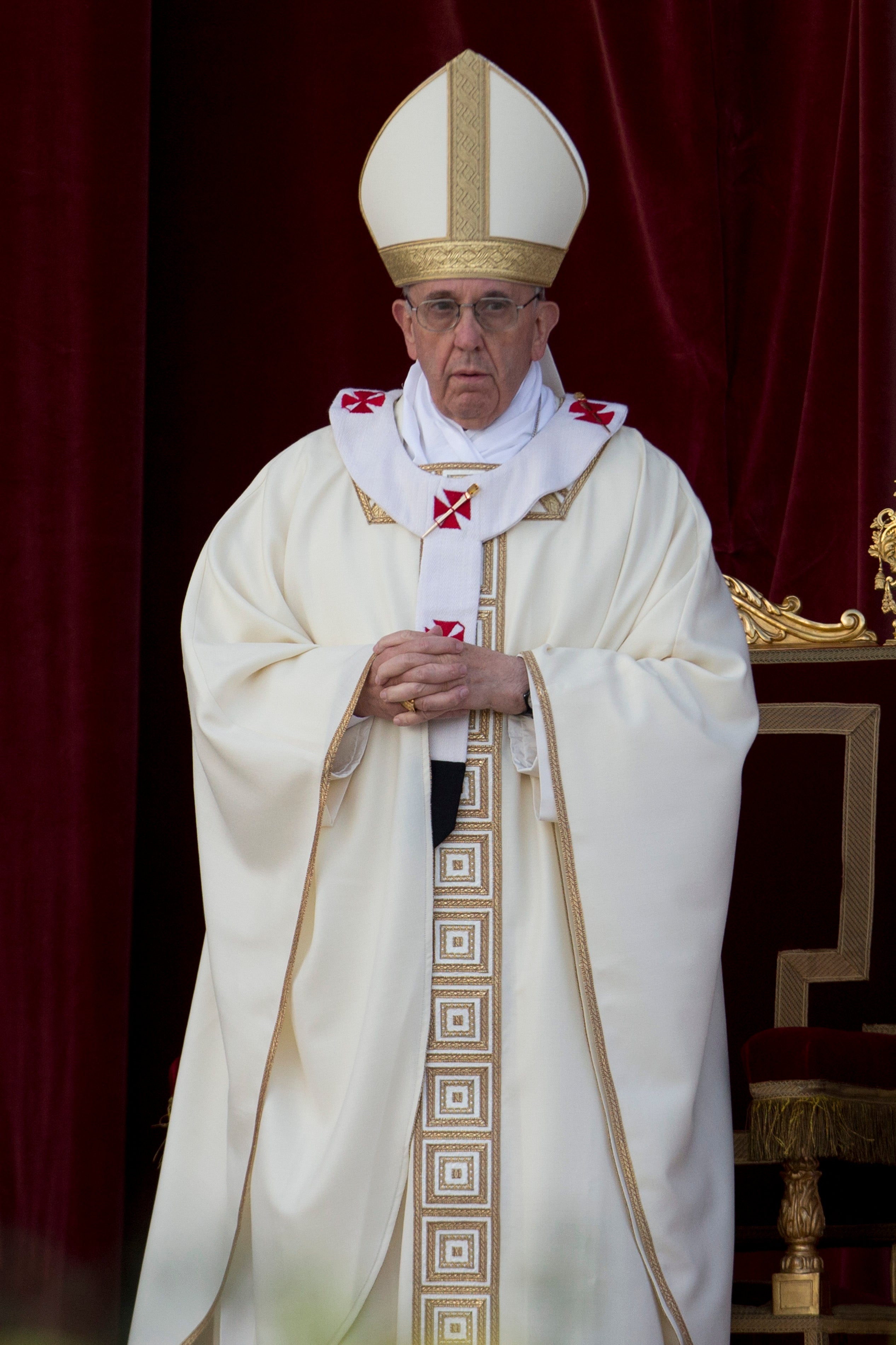 Pope Francis walks procession with crowd, predecessors were driven for